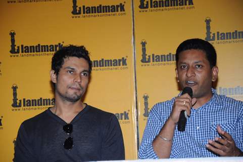 Randeep Hooda at Reality Bytes book release by Anurag Anand at Landmark