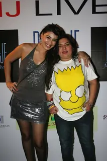Mink Brar with Dolly Bindra at 'MJ LIVES' party