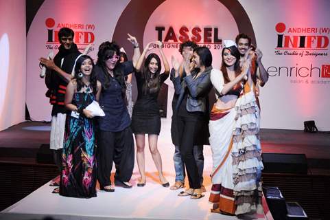 Models at Tassel fashion show