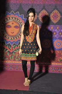 Shraddha Kapoor for Anita Dongre's brand 'Global Desi' at Mehboob Studio in Mumbai