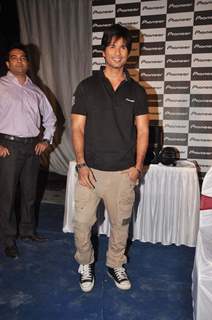 Shahid Kapoor at Pioneer car audio press meet, Mehboob