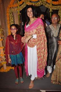 Sushmita Sen at Dr Shefali's daughter mehndi, Khar Gymkhana