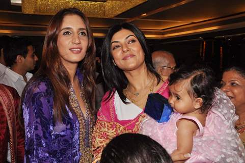 Sushmita Sen at Dr Shefali's daughter mehndi, Khar Gymkhana