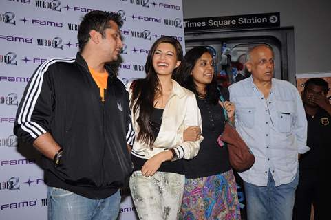 Murder 2 press meet with Jacqueline and Mahesh Bhatt at Fame