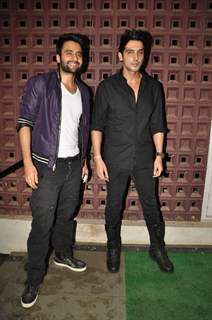 Zayed Khan and Jackky Bhagnani at Arts in Motion event, St Andrews