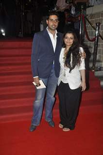 Abhishek with Vaibhavi Merchant Taj Express Musical in NCPA