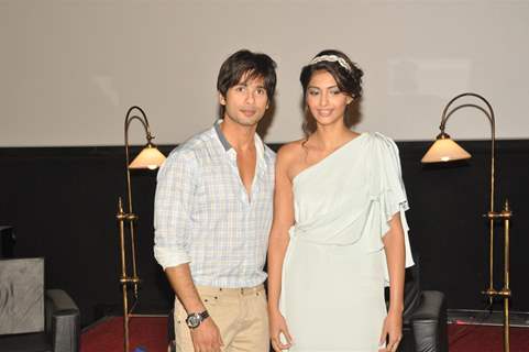 Shahid and Sonam Kapoor unveil the first look of Pankaj Kapur's film Mausam