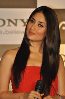 Kareena Kapoor at press conference of Sony India in Hotel Hyatt Regency, Mumbai