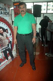 Sharat Saxena at Sahi Dandhe Galat Bande film press meet at Cinemax