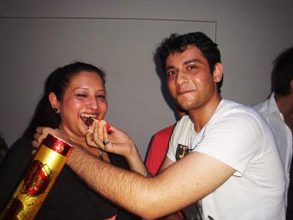 Birthday boy Abhishek Sharma & his mother