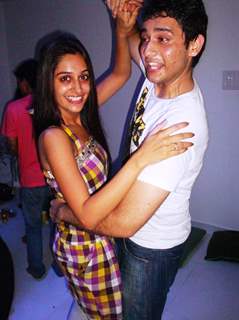 Abhishek Sharma Birthday Bash by co-stars Dipika Samson of Sasural Simar Ka