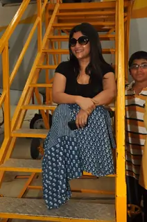 Konkona Sen at Jetspark educational excursion