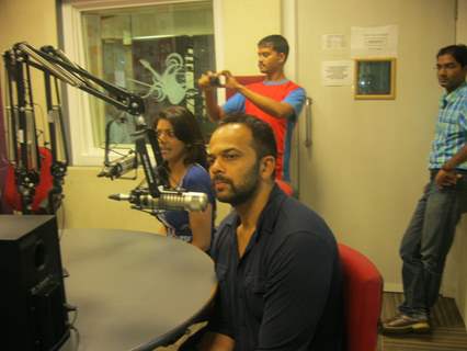 Rohit Shetty visited BIG 92.7 FM studios to promote movie 'Singham'