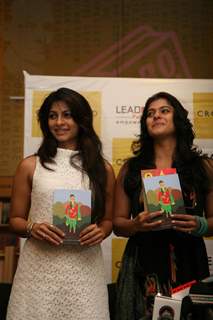 Kajol & Tanisha launch Champa series Leadstart Publishing in Crossword, Mumbai