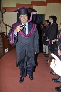 Subhash Ghai film school Whistling Woods International 4th Convocation Day ceremony at St. Andrews Auditorium in Bandra, Mumbai