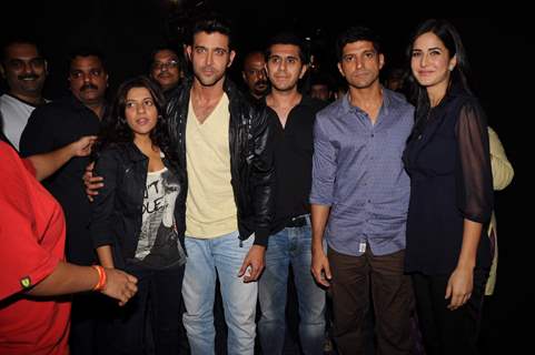 Zindagi Na Milegi Dobara stars Hrithik Roshan, Katrina Kaif and Farhan Akhtar visit PVR at Phoenix Mill