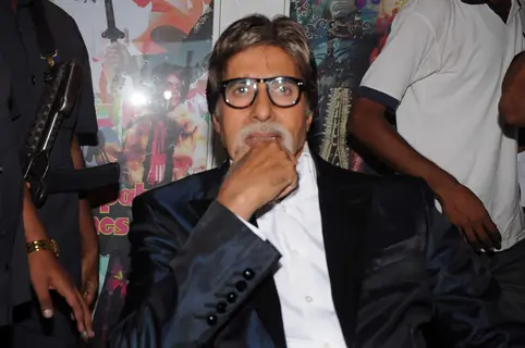 Amitabh Bachchan at Aarakshan PC, Film City