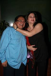 Kunika Lal and Rakesh Bedi at Satish Reddy's daughter Birthday Party at Marimba Lounge in Andheri
