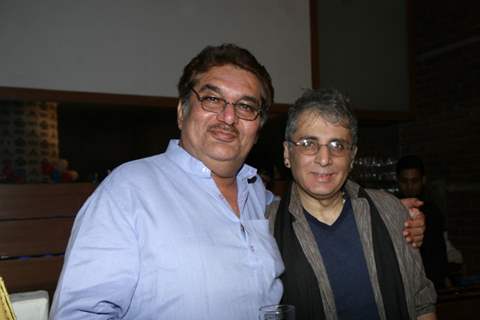 Raza Murad and Aditya Raj Kapoor at Satish Reddy's daughter Birthday Party at Marimba Lounge in Andh