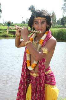 Meghan Jadhav as Krishna in Jai Shri Krishna on Colors TV