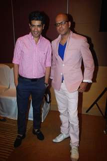 Manish Malhotra at Lakme Fashion Week press meet