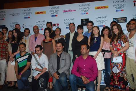 Celebs at Lakme Fashion Week press meet