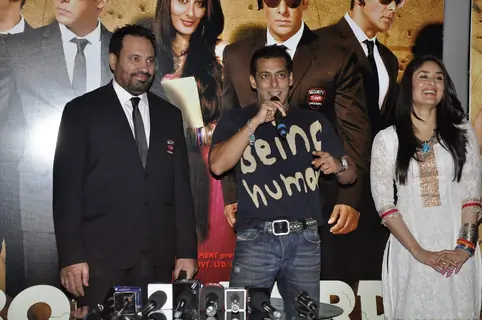 Salman Khan and Kareena at the first look of movie Bodyguard