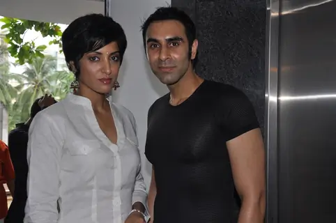 Sandip Soparrkar & Jesse Randhawa at 'VIBRATIONS THE WELLNESS ZONE' by Vrinda J Mehta