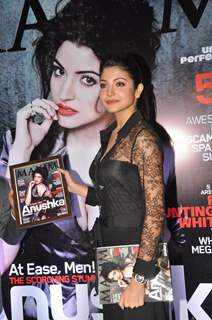 Anushka unveiling the 'MAXIM' magazine covers page of the year