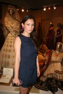 Guest at Tarun Tahiliani's Bridal Couture Exposition