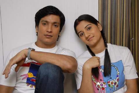 Kapil Nirmal and Anjali Abrol on Nach Baliye Sets