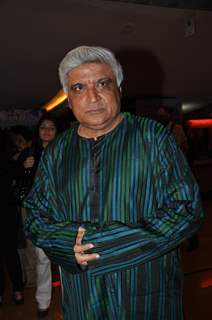 Javed Akhtar at premiere of movie 'Bubble Gum'