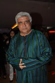 Javed Akhtar at premiere of movie 'Bubble Gum'