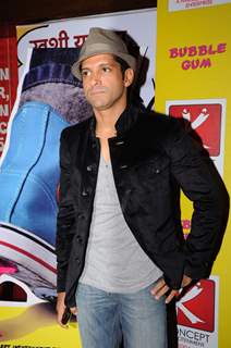 Farhan Akhtar at premiere of Buggle Gum at Cinemax