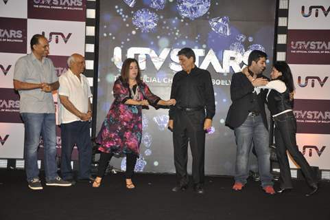 Yash Chopra, Ashutosh Gowariker, Karan Johar And Farah Khan at 'UTV Stars' channel launch