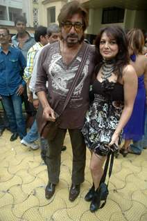 Shakti Kapoor at the mahurat of film Daal Me Kuch Kaala Hai at Lokhandwala, Mumbai
