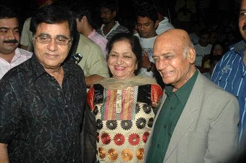 Jagjit Singh at Nivedan album launch at Iskcon