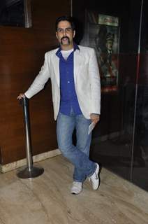 Aman Verma at premiere of movie 'Gandhi To Hitler' at Cinemax