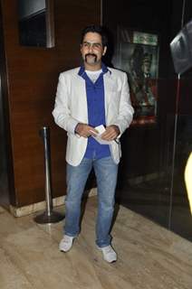 Aman Verma at premiere of movie 'Gandhi To Hitler' at Cinemax