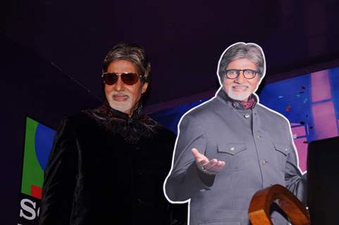 KBC 5 announcement with Amitabh Bachchan at Film City. .