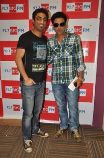 Manoj Bajpai at Aarakshan promotional event at Big FM