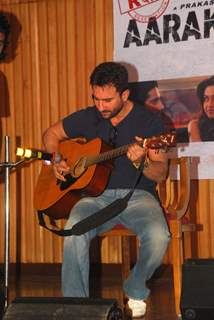 Saif Ali Khan at Aarakshan film promotions at Welingkar college. .