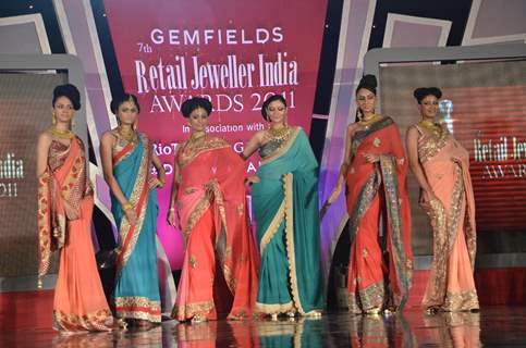 Models at 7th Retail Jeweller Awards at Lalit Hotel. .