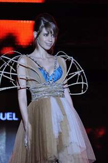 Kalki Koechlin  walks the ramp for designer Gavin Miguel at Blenders Pride Fashion Tour day 2. .