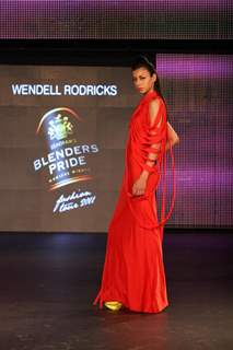 Wendell Rodricks show on Blenders Pride Fashion Tour