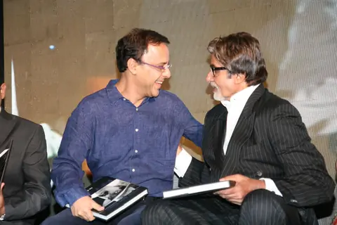 Megastar Amitabh Bachchan unveils Nitin Desai's book at his 25th year celebrations at JW Marriott in Mumbai