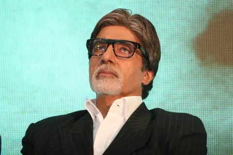 Megastar Amitabh Bachchan unveils Nitin Desai's book at his 25th year celebrations at JW Marriott in Mumbai