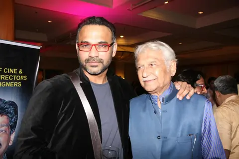 Megastar Amitabh Bachchan unveils Nitin Desai's book at his 25th year celebrations at JW Marriott in Mumbai