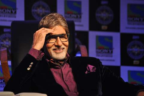 Amitabh Bachchan graces the Kaun Banega Crorepati launch at JW Mariott