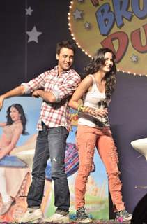 Imran Khan and Katrina Kaif at Mere Brother Ki Dulhan music launch. .